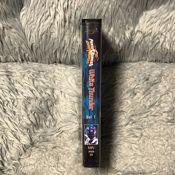 Power Rangers Dino Thunder Vol. 3 White Thunder VHS Tape Movie MMPR - Picture 3 of 7